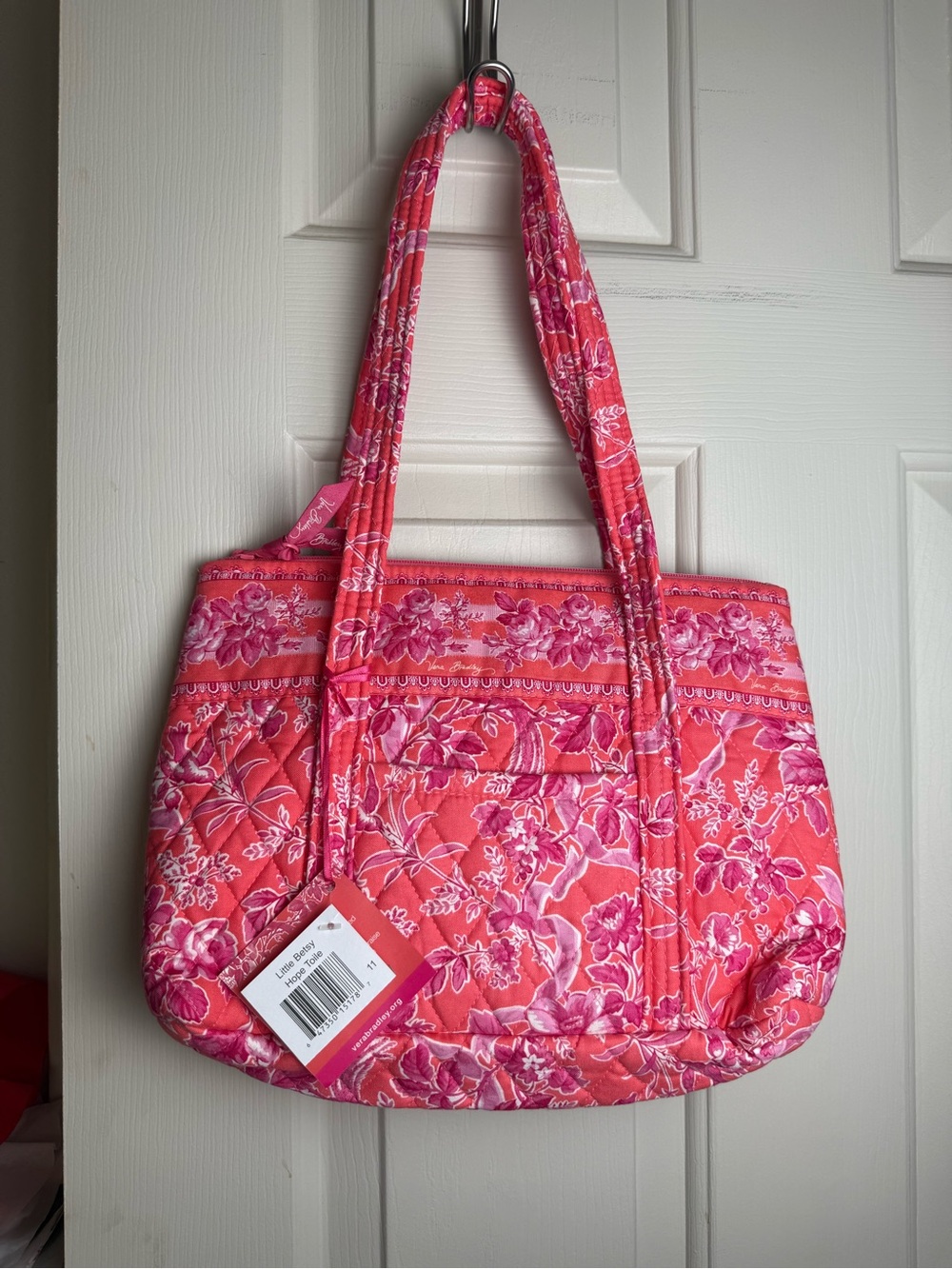 NWT Vera Bradley Hope Toile Little Betsy - Retired - Breast Cancer 🎀 LAST ONE